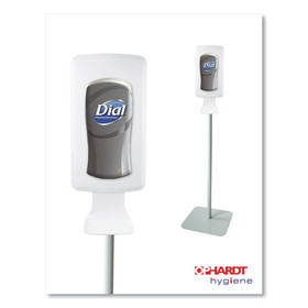 Dial DIA09495EA FIT Touch Free Dispenser Floor Stand, 15.7 x 15.7 x 58.3, White