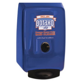 Boraxo DIA 10989CT 2L Dispenser for Heavy Duty Hand Cleaner, 10.49" x 4.98" x 6.75", Blue, 4/Carton
