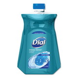 Dial DIA17010 Antibacterial Liquid Hand Soap, Spring Water, 52 oz Bottle, 3/Carton