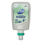 Dial Professional DIA19038 Antibacterial Foaming Hand Sanitizer Refill for FIT Manual Dispenser, Fragrance Free, 1.2 L, 3/Carton