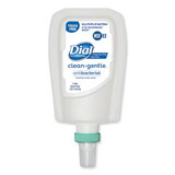 Dial Professional DIA32106CT Clean+Gentle Antibacterial Foaming Hand Wash Refill for FIT Touch Free Dispenser, Fragrance Free, 1 L, 3/Carton