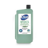 Dial Professional DIA33821 Basics MP Free Liquid Hand Soap, Unscented, 1 L Refill Bottle, 8/Carton