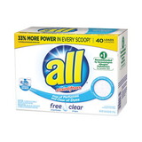 all 45681 All-Purpose Powder Detergent, 52 oz Box