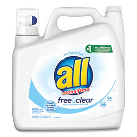 All DIA46159 Ultra Free Clear Liquid Detergent, Unscented, 141 oz Bottle, 4/Carton