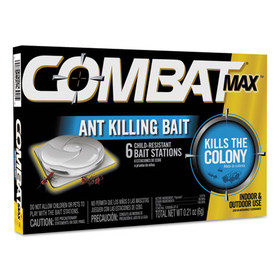Combat DIA55901 Source Kill MAX Ant Killing Bait, 0.21 oz, 6/Box 12 Boxes/Carton