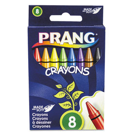Prang DIX00000 Crayons Made With Soy, 8 Colors/box