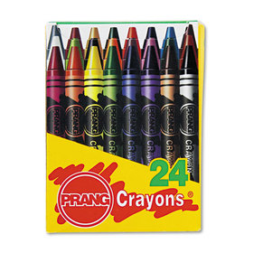 Prang DIX00400 Crayons Made With Soy, 24 Colors/box