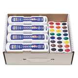 DIXON TICONDEROGA CO. DIX08020 Professional Watercolors, 8 Assorted Colors, masterpack, 36/set
