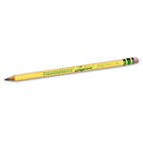 Dixon DIX13304 Ticonderoga Laddie Woodcase Pencil W/ Eraser, Hb #2, Yellow, Dozen