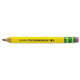 Ticonderoga DIX13472 Woodcase Golf Pencil, Hb #2, Yellow Barrel, 72/box