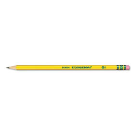 DIXON TICONDEROGA CO. DIX13806 Pre-Sharpened Pencil, Hb, #2, Yellow, Dozen