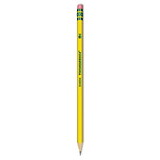 Ticonderoga DIX13882 Woodcase Pencil, Hb #2, Yellow, Dozen