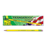 DIXON TICONDEROGA CO. DIX13884 Woodcase Pencil, 2h #4, Yellow, Dozen