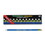Dixon Ticonderoga DIX14209 Erasable Colored Pencils, 2.6 mm, 2B, Blue Lead, Blue Barrel, Dozen, Price/DZ