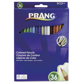 DIXON TICONDEROGA CO. DIX22360 Colored Woodcase Pencils, 3.3 Mm, 36 Assorted Colors/set