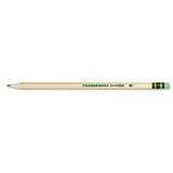 Ticonderoga DIX96212 EnviroStiks Pencil, HB (#2), Black Lead, Natural Woodgrain Barrel, Dozen