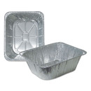 Durable Packaging DPK4288100 Aluminum Steam Table Pans, Half Size, Extra Deep, 100/Carton