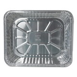 Durable Packaging 6132-100 Aluminum Steam Table Pans, Half Size, Deep, 100/Carton