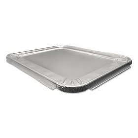 Durable Packaging 8200100XX Aluminum Steam Table Lids for Half Size Pan, 100 /Carton