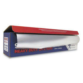 Durable Packaging DPK92410 Heavy-Duty Aluminum Foil Roll, 24" x 1,000 ft