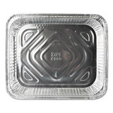 Durable Packaging FS4300-100 Aluminum Steam Table Pans, Half Size, Shallow, 100/Carton