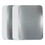 Durable Packaging DPKL245500 Flat Board Lids, For 1.5 lb Oblong Pans, Silver, Paper, 500 /Carton, Price/CT