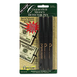 DRI-MARK PRODUCTS DRI3513B1 Smart Money Counterfeit Bill Detector Pen For Use W/u.s. Currency, 3/pack