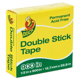 Duck DUC1081698 Permanent Double-Stick Tape, 1/2