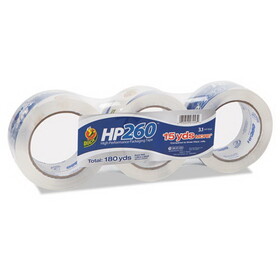 HENKEL CORPORATION DUCHP260C03 HP260 Packaging Tape, 3" Core, 1.88" x 60 yds, Clear, 3/Pack