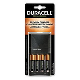 Duracell DURCEF27 ION SPEED 4000 Hi-Performance Charger, Includes 2 AA and 2 AAA NiMH Batteries