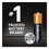 Duracell DURDL123AB4PK Specialty High-Power Lithium Batteries, 123, 3 V, 4/Pack, Price/PK