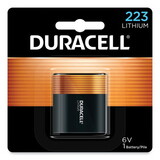 DURACELL PRODUCTS COMPANY DURDL223ABPK Ultra High Power Lithium Battery, 223, 6v, 1/ea