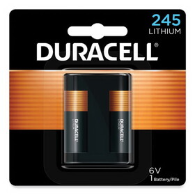 DURACELL PRODUCTS COMPANY DURDL245BPK Ultra High Power Lithium Battery, 245, 6v, 1/ea