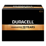 Duracell DURMN1400 Coppertop Alkaline Batteries With Duralock Power Preserve Technology, C, 72/ct