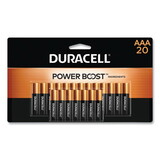 Duracell DURMN2400B20Z Coppertop Alkaline Batteries With Duralock Power Preserve Technology, Aaa, 20/pk