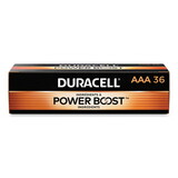 Duracell DURMN24P36 Coppertop Alkaline Batteries With Duralock Power Preserve Technology, Aaa, 36/pk