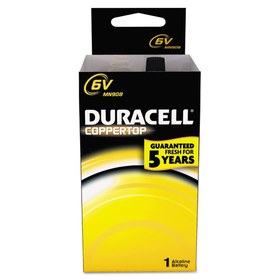 Duracell DURMN908 Coppertop Alkaline Lantern Battery, 908, 1/ea