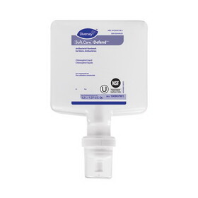 Diversey DVO100907901 Soft Care Defend Handwash for IntelliCare Dispensers, Fragrance-Free, 1.2 L Refill, 6/Carton