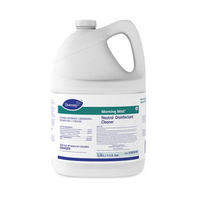 Diversey DVO5283038 Morning Mist Neutral Disinfectant Cleaner, Fresh Scent, 1 gal Bottle