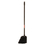 O-Cedar Commercial DVO91351CT Maxi-Angler Broom, Polystyrene Bristles, 51" Handle, Black, 4/carton, Price/CT
