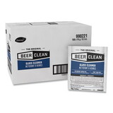 Diversey 990221 Beer Clean Glass Cleaner, Powder, .5oz Packet, 100/Carton