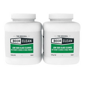 Diversey DVO990241 Beer Clean Glass Cleaner, Unscented, Powder, 4 lb. Container