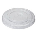Dixie CL1424PET Cold Drink Cup Lids, Fits 16 oz Plastic Cold Cups, Clear, 100/Sleeve, 10 Sleeves/Carton