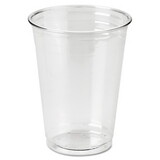 DIXIE FOOD SERVICE DXECP10DX Clear Plastic Pete Cups, Cold, 10oz, Wisesize, 25/pack, 20 Packs/carton