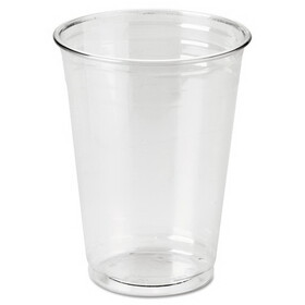 DIXIE FOOD SERVICE DXECP10DX Clear Plastic Pete Cups, Cold, 10oz, Wisesize, 25/pack, 20 Packs/carton