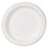 Dixie Basic DXEDBP09W Paper Dinnerware, Plates, White, 8.5" dia, 125/Pack, Price/PK