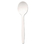 DIXIE FOOD SERVICE DXEPSM21 Plastic Cutlery, Mediumweight Soup Spoons, White, 1000/carton, Price/CT