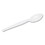 DIXIE FOOD SERVICE DXETH217 Plastic Cutlery, Heavyweight Teaspoons, White, 1000/carton, Price/CT