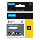 Dymo DYM1734524 Rhino Flexible Nylon Industrial Label Tape, 1