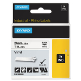 Dymo 1805430 Rhino Permanent Vinyl Industrial Label Tape, 1